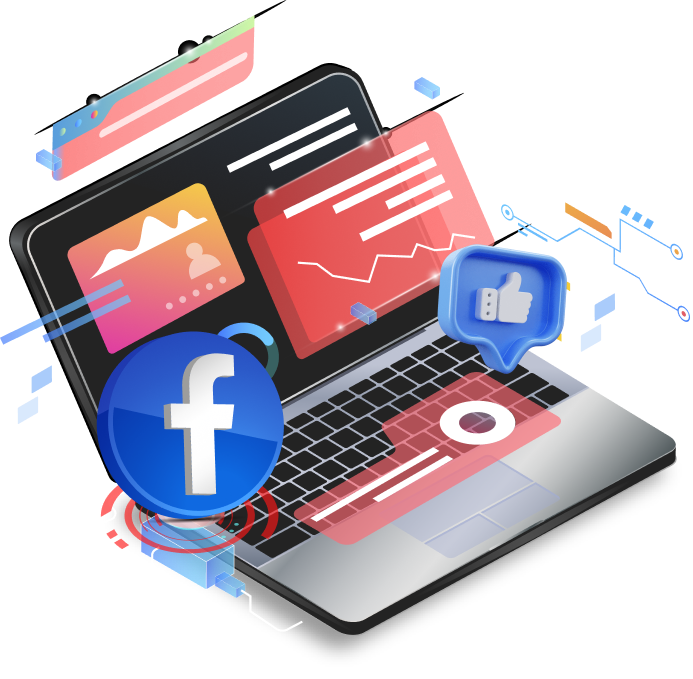 You are looking for<span>Solution for Facebook Ads</span>